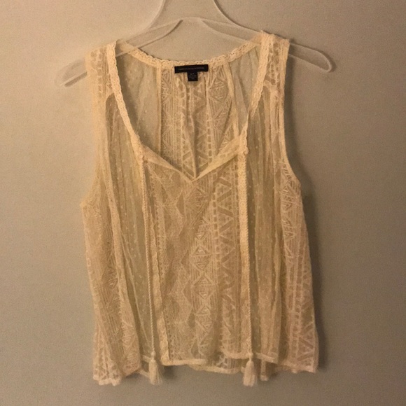 Sheer Sleeveless Top - Picture 1 of 5